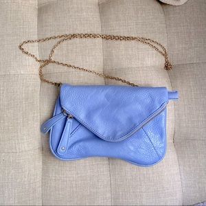 Periwinkle cross body purse